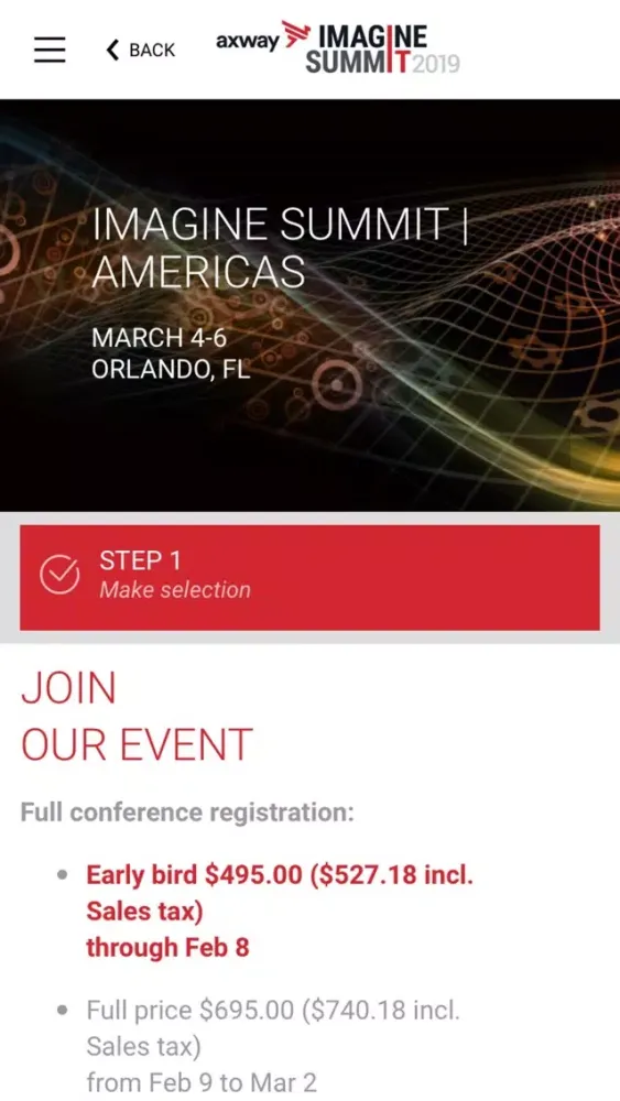 IMAGINE Summit Americas 2019 Ekran Görüntüleri