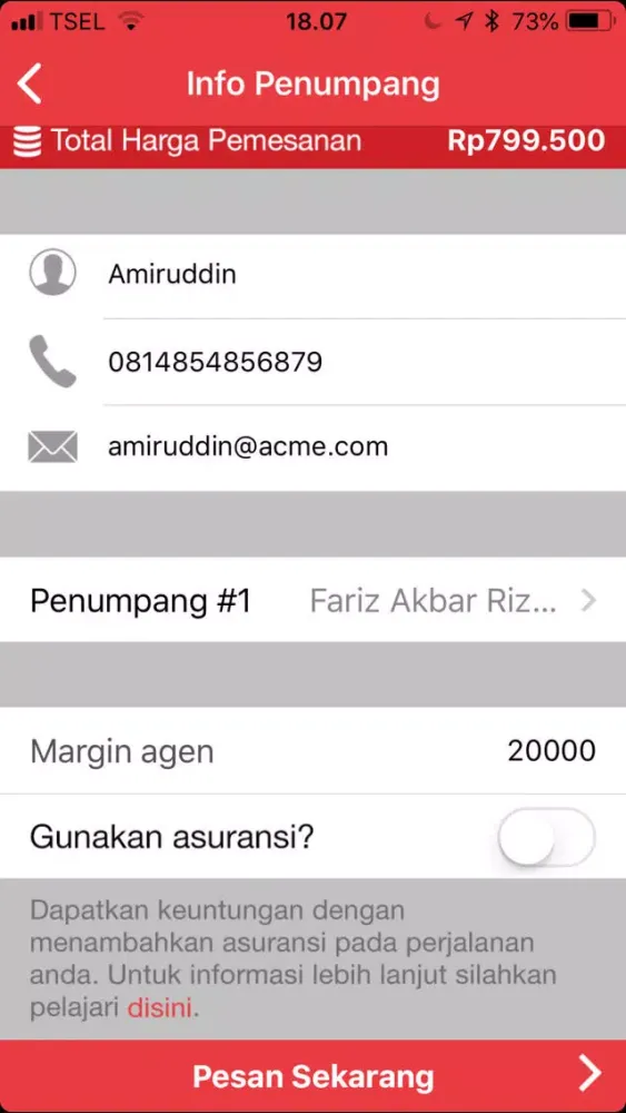 AeroTicket سکرین شاٹس