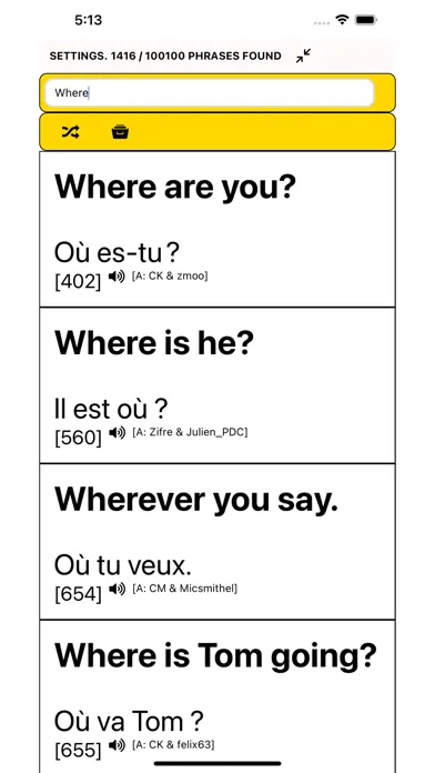 Speak French - 100,000 Phrases應用截圖