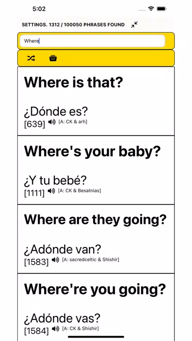Скриншоты Speak Spanish: 100,000 Phrases