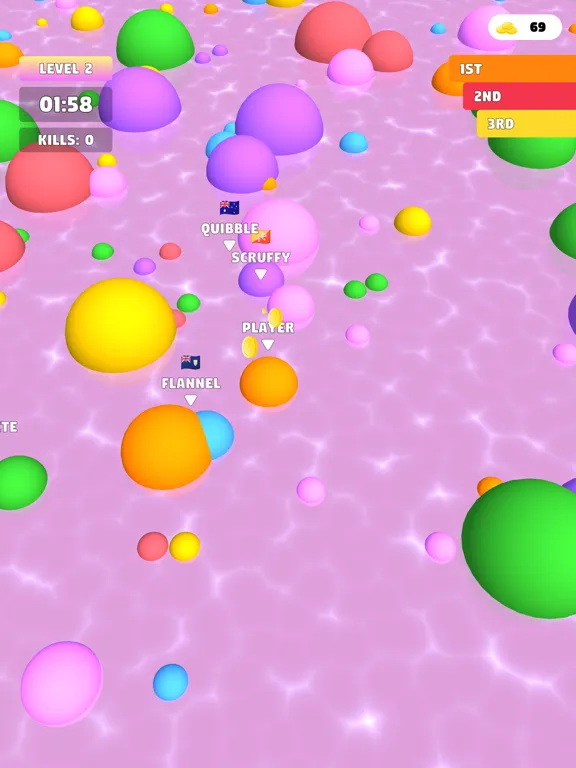 Ảnh chụp màn hình của Big Balls 3D iPad 