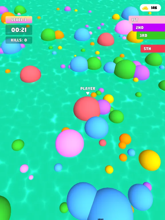 Ảnh chụp màn hình của Big Balls 3D iPad 