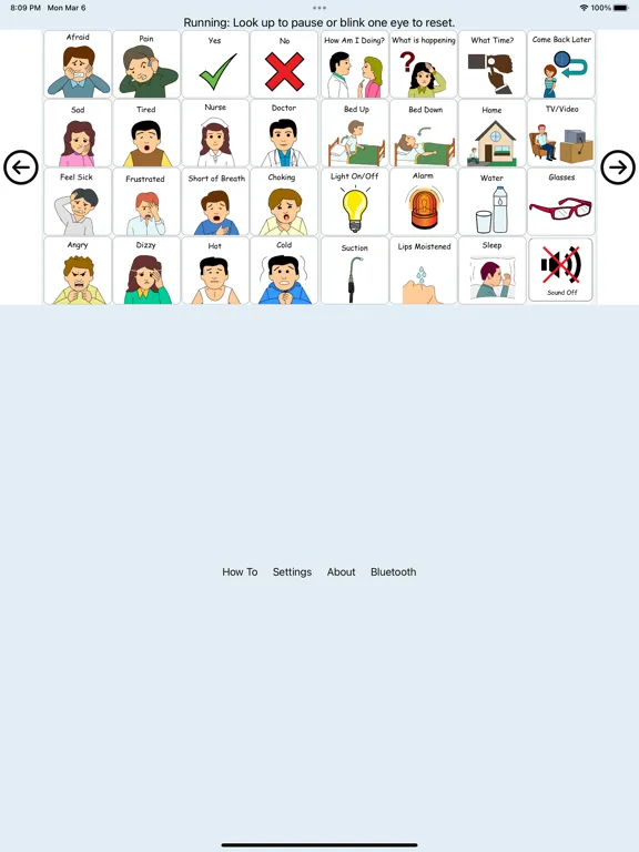 Eye Gaze Communication Board iPad  Ekran Görüntüleri