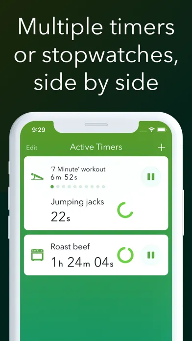 Timer & stopwatch - Timeglass Ekran Görüntüleri