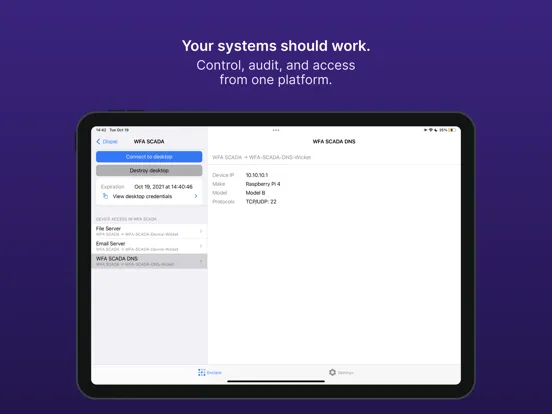 Dispel - Remote access to ICS iPad  スクリーンショット
