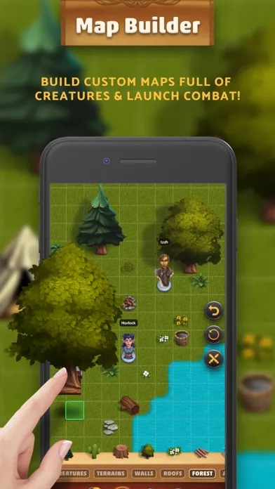 ภาพหน้าจอของ Dungeon Realms: Chat & Roll