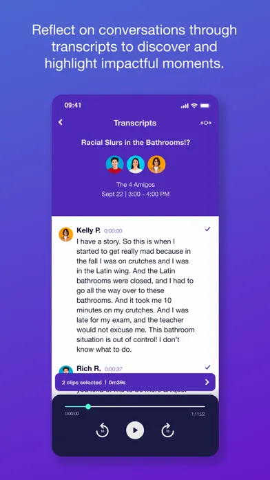Fora: The Social Dialogue App Screenshots