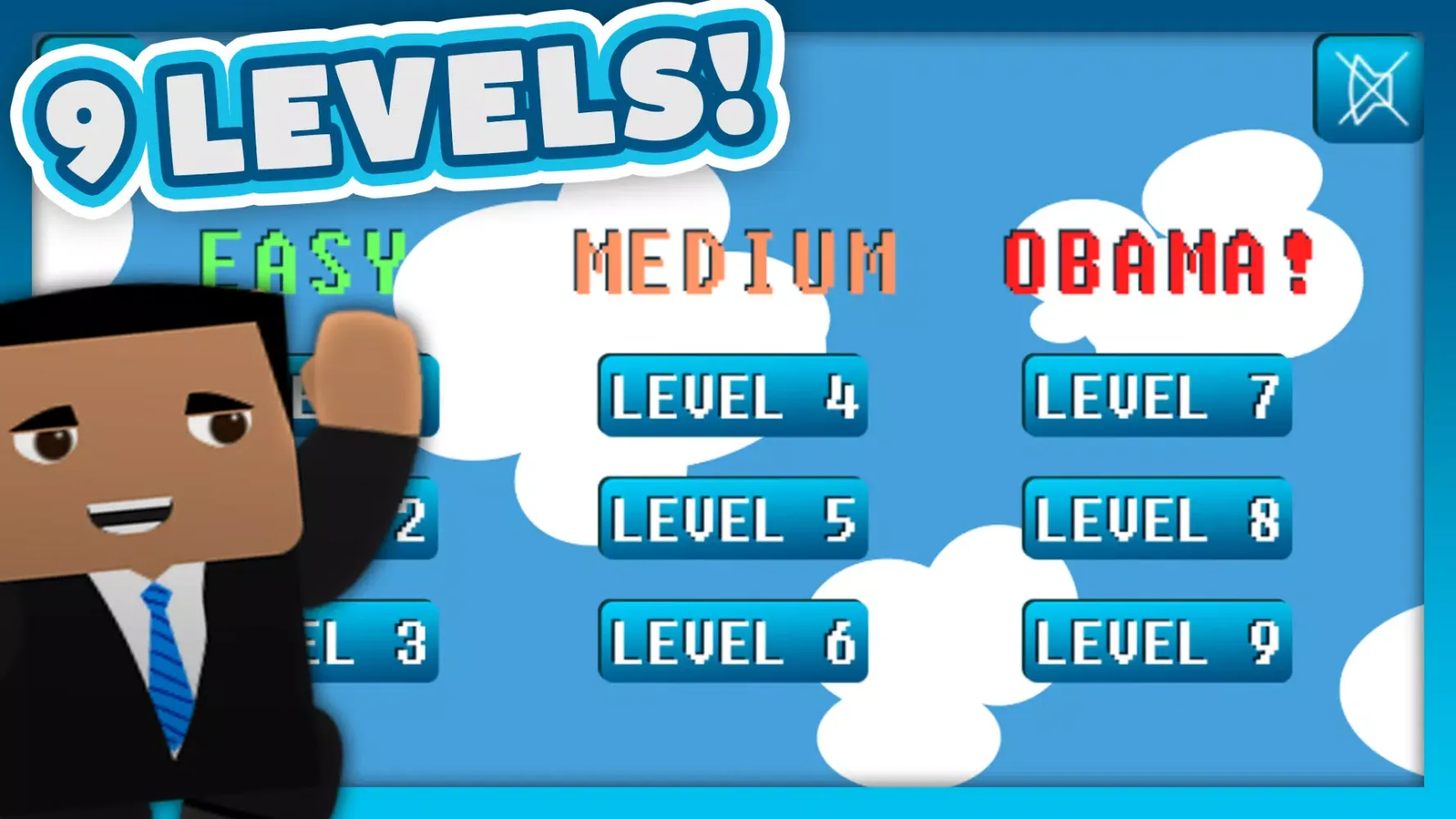 Obama Jump Screenshots