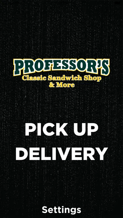 Professor's Sandwich Shop应用截图