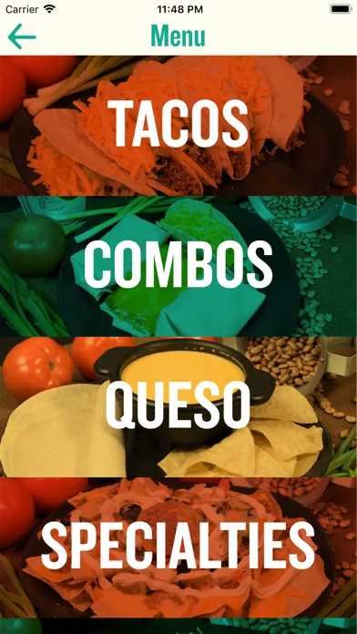 Capturas de tela do Taco Shop