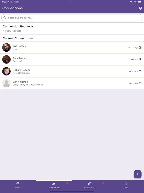 Screenshot di Abra - Workforce Marketplace iPad 