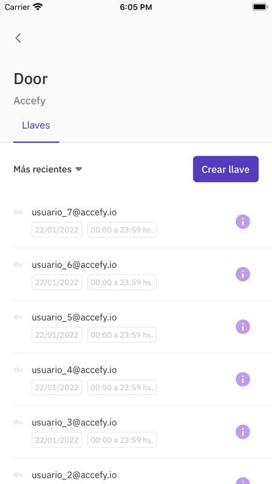 Capturas de pantalla de Accefy