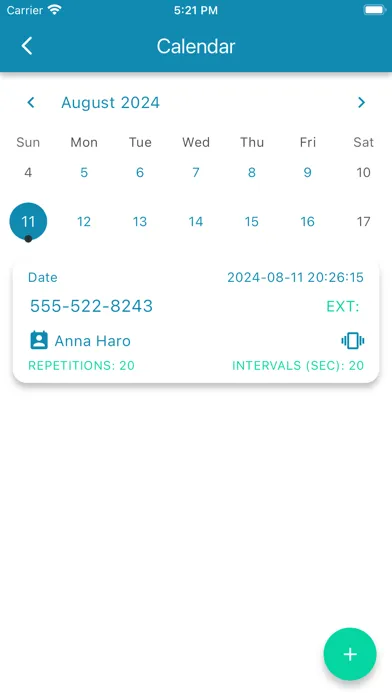 ภาพหน้าจอของ Auto Redial App