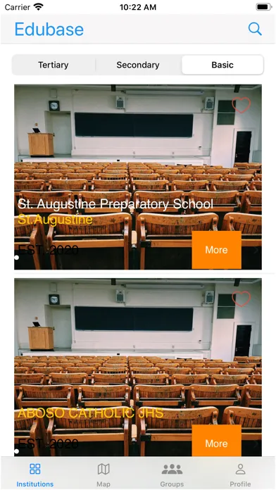 Edubase | Schools & Colleges Screenshots