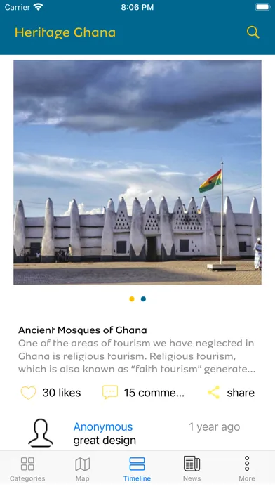 Heritage Ghana App Ekran Görüntüleri