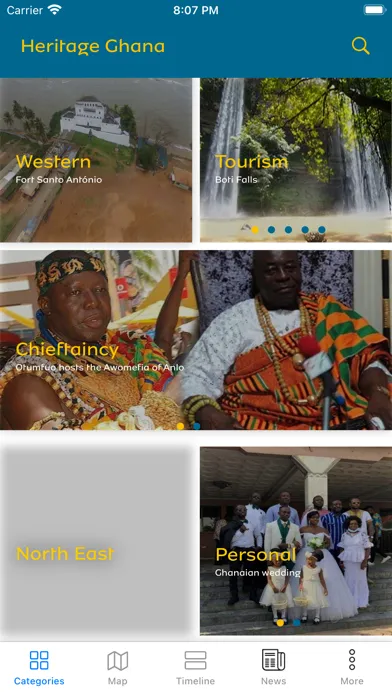 Heritage Ghana App Ekran Görüntüleri