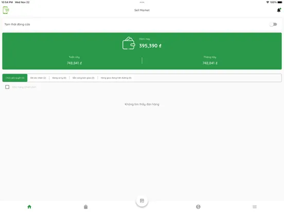 Ảnh chụp màn hình của Sell Market iPad 