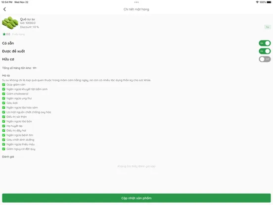 Ảnh chụp màn hình của Sell Market iPad 