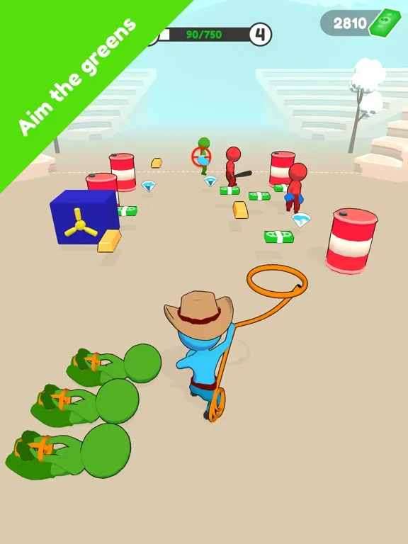 Lasso Hero iPad  Screenshots