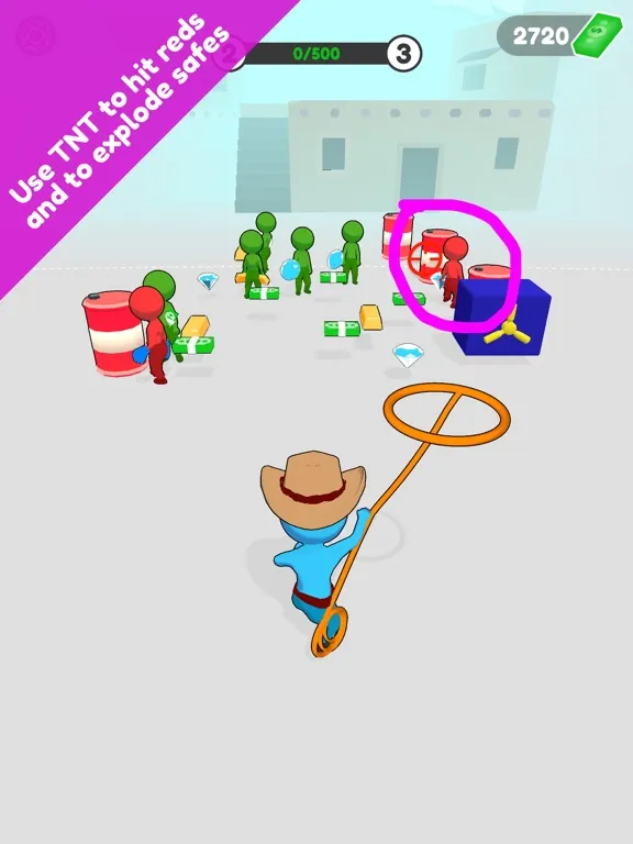 Lasso Hero iPad  Screenshots