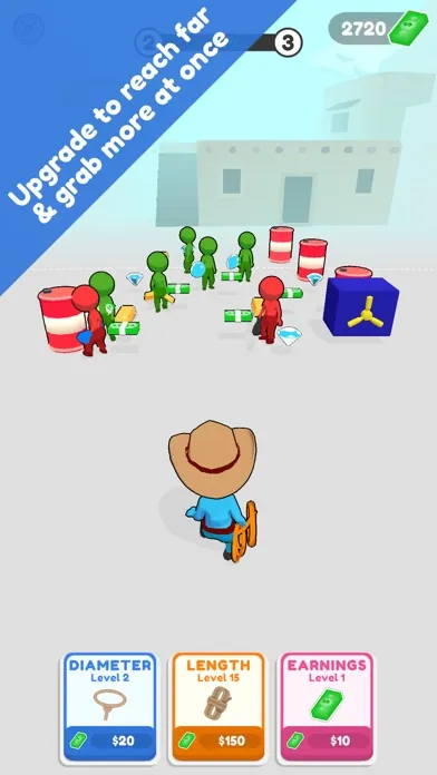 Lasso Hero Screenshots