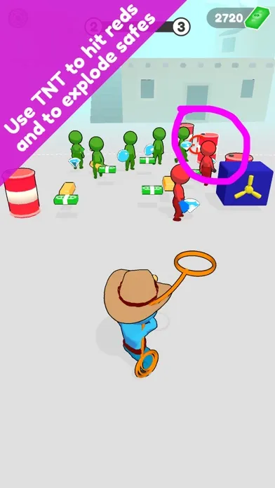 Lasso Hero Screenshots