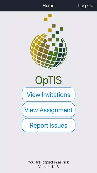 OpTIS スクリーンショット