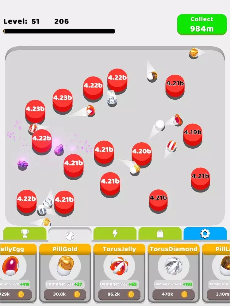 Idle Crypto Balls iPad  سکرین شاٹس