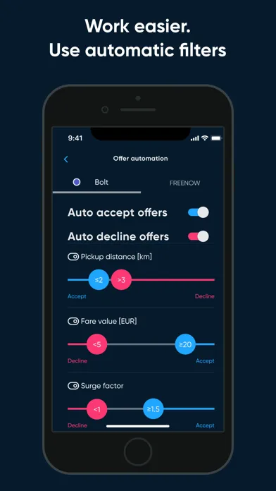 Tangkapan layar Bliq Driver - Earn more money