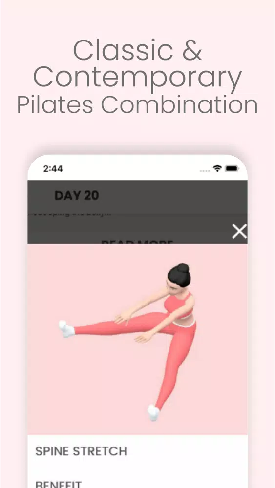 1MIN Pilates سکرین شاٹس