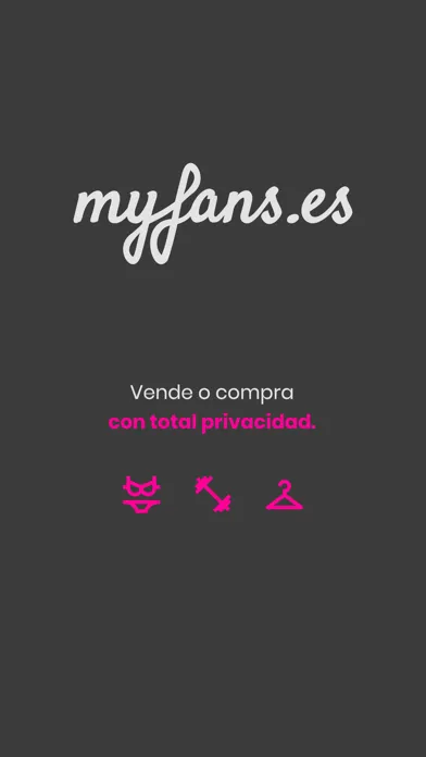 Capturas de tela do MyFans App