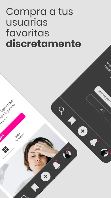 Capturas de tela do MyFans App