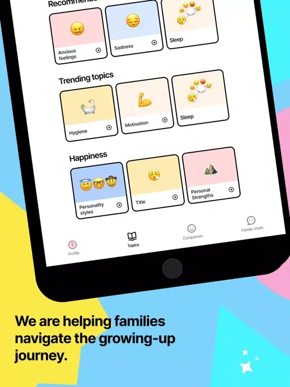 Always Here Parents iPad  스크린샷