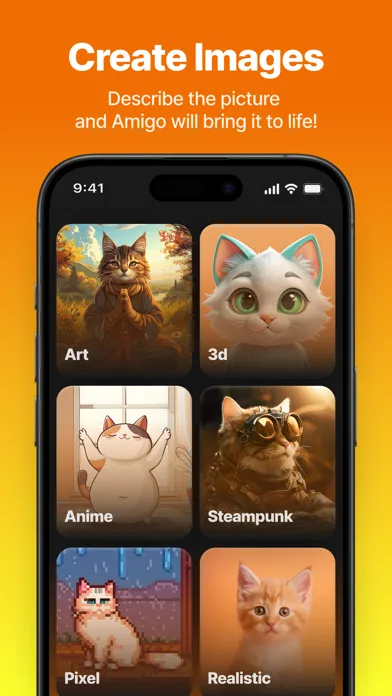 Скриншоты Amigo Chat - AI GPT assistant