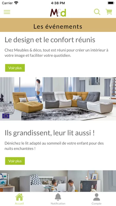 Captures d'écran de Meuble & déco