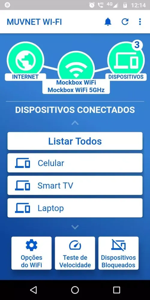 Capturas de pantalla de MUVNET WI-FI