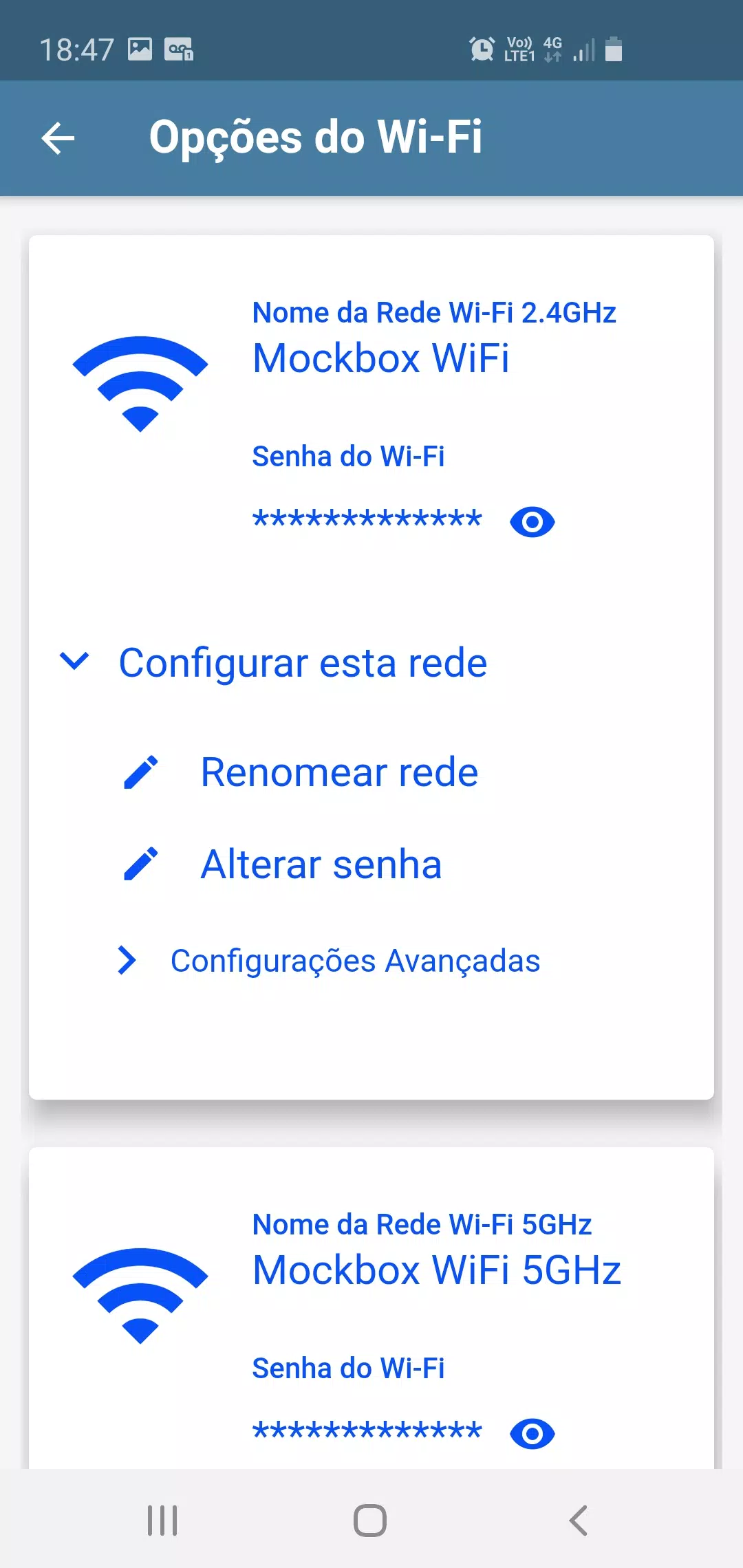 Capturas de tela do Ultra Connect