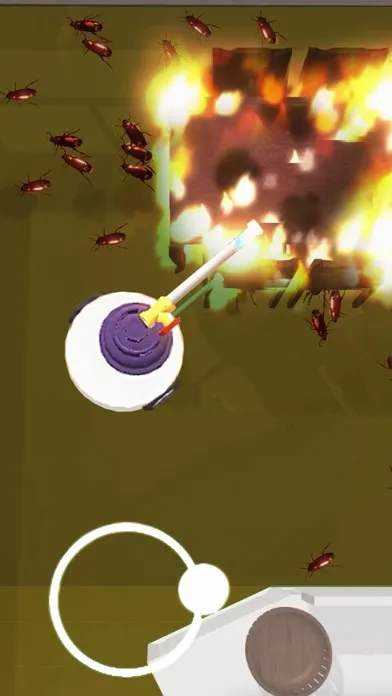Zrzuty ekranu RoboCleaner: Roach Hunt