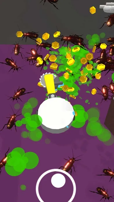 Zrzuty ekranu RoboCleaner: Roach Hunt