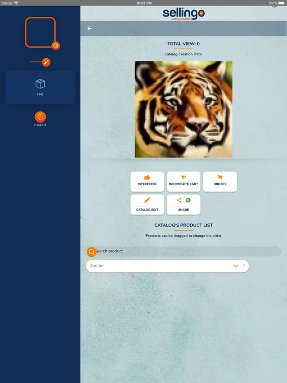 Sellingo Digital Catalog iPad  Screenshots