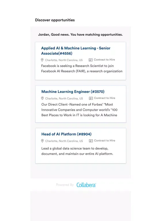 Collabera Spark iPad  স্ক্রিনশট