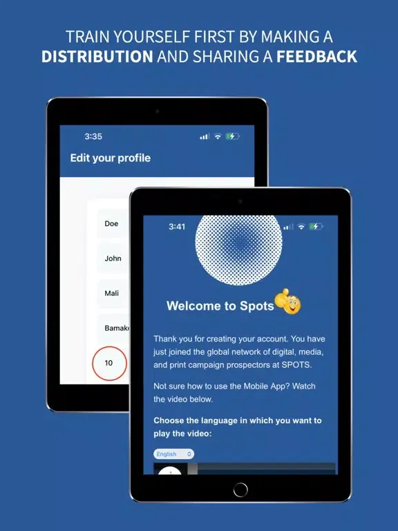 تصاویر Spots – Printed Ads ROI iPad 