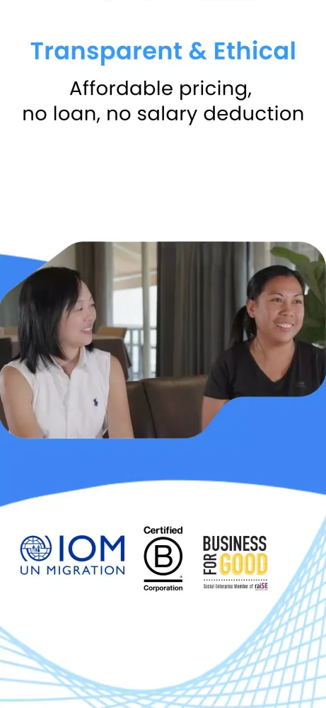 Capturas de tela do We Are Caring - Hire your maid