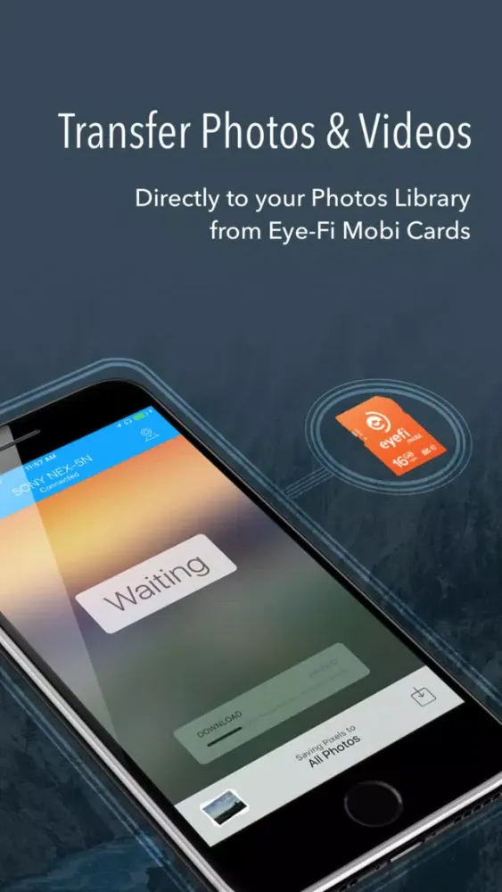 تصاویر Pixel Courier for Eye-Fi Mobi