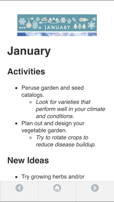Gardeners Almanac Ekran Görüntüleri