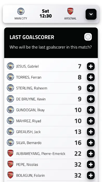 Tangkapan skrin GoldenGoal