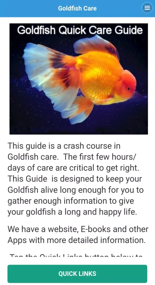 How to keep Goldfish happy Screenshots