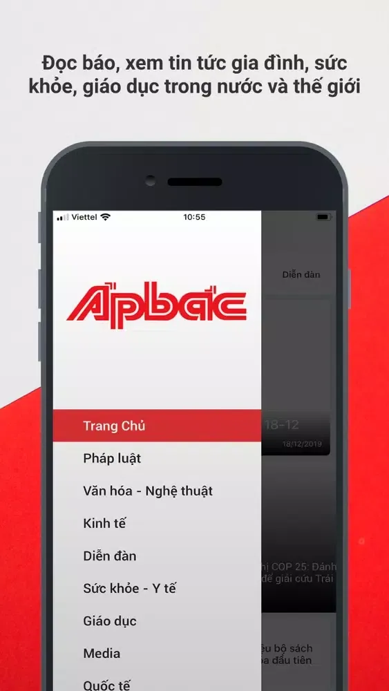 Zrzuty ekranu Báo Ấp Bắc