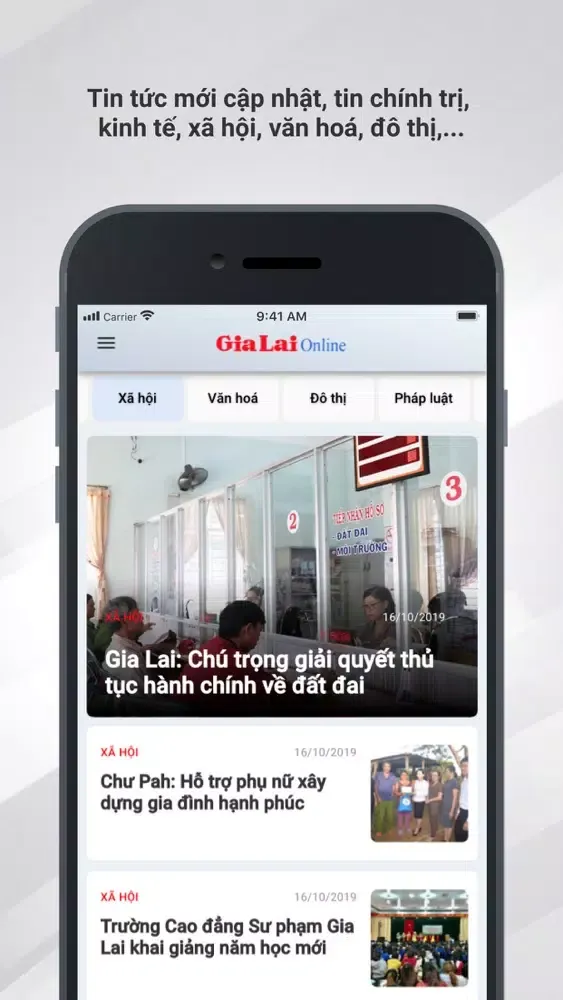 Báo Gia Lai 스크린샷