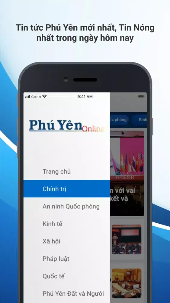 Capturas de pantalla de Báo Phú Yên